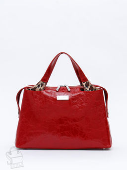 Сумка женская кожаная 9613-1S wine red Velina Fabbaino-Safenta в Новосибирске