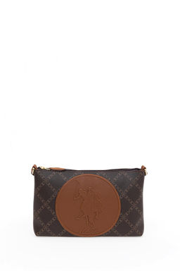 Женская коричневая сумка через плечо Неожиданная скидка в корзине