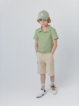 Футболка для мальчика поло, синий - Lesi kids фото 25
