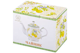 Чайник 430 мл 18*10*13 см Лимоны NEW BONE CHINA - Elan gallery фото 13