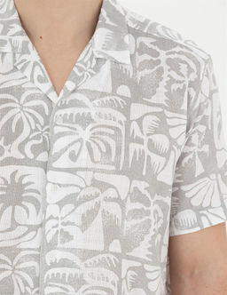 Gri Comfort Fit K_sa Kollu G_mlek - Pierre cardin фото 7