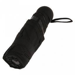 Зонт-мини механический Палитра UPF50+ ткань эпонж (полиэстер) + черное УФ-покрытие, 6 лучей, д/купола 90см, 5 сложений, 18см в сложенном виде, механизм против ветра, ручка с покрытием soft-touch, цвет черный, 218гр (Китай) - Домашняя Мода фото 7