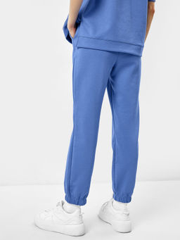 Брюки женские из интерлока в сине-фиолетовом цвете сине -фиолетовый 182463 - Mark formelle фото 3