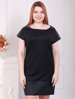 Платье нарядное с коротким рукавом - Almond фото 4