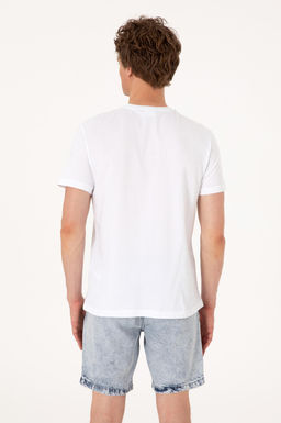 Erkek Beyaz Ti__rt - U.s. polo assn фото 5