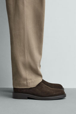 LEATHER CHELSEA BOOTS - Zara фото 8