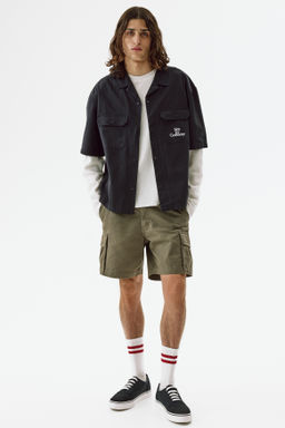 Pantal?n corto cargo Relaxed Fit - H&m фото 5