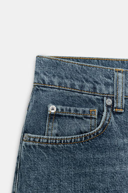 ZW COLLECTION DENIM SKIRT WITH SLIT - Zara фото 9