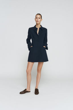 ZW COLLECTION SHORT SHIRT DRESS - Zara фото 2