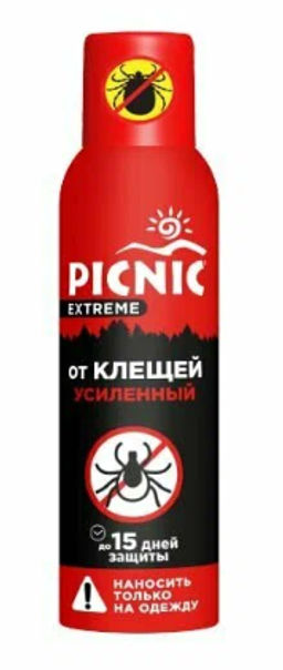 PICNIC EXTREME от комаров и клещей аэрозоль 150мл