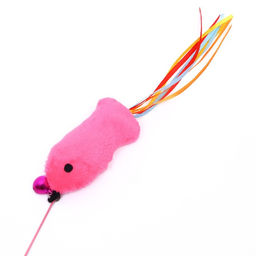Дразнилка-удочка Рыбка, со стальной проволокой, 110 см - Пижон фото 3