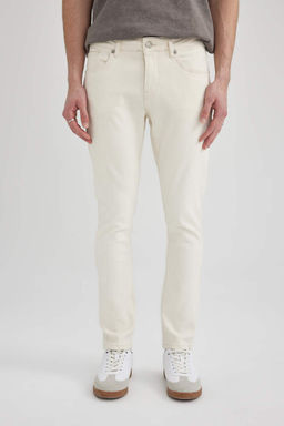 Carlo Skinny Fit Ekstra Dar Kal?p Normal Bel Ekstra Dar Paca Jean Pantolon - Defacto фото 2