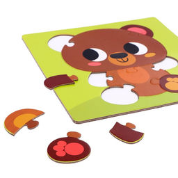 Пазл-сортер 4 в 1 Животные - Puzzle time фото 3