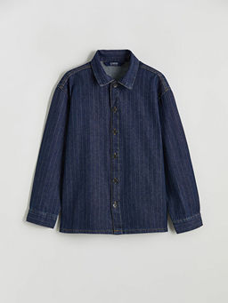 ?izgili Erkek ?ocuk Jean G?mlek