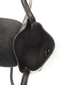 LACCOMA сумка НИ6487-черный натуральная кожа