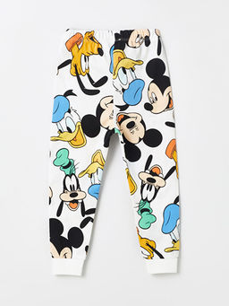 Beli Lastikli Mickey ve Arkada?lar? Bask?l? Erkek Bebek Pijama Alt - Waikiki фото 2