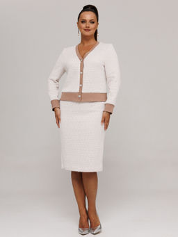 Костюм Galean Style 903 беж орнамент  фото 7