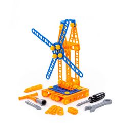 Конструктор Изобретатель - Мельница №1 (105 элементов) (в пакете)