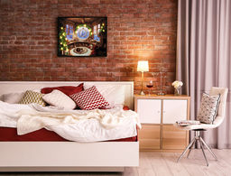 ФРЕЯ PNB/PLDD-261 Набор для раскрашивания по номерам ( со светодиодами ) 50 х 40 см Рождественское настроение