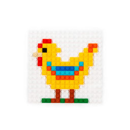 Конструктор Классик Мозаика №11 (домашние птицы) (350 элементов) (в пакете) - Полесье фото 6