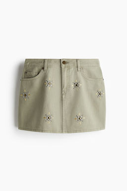 Minifalda en denim