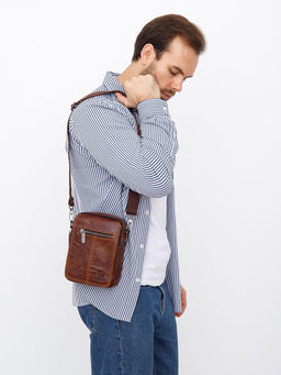 Сумка 8611S brown Fuzhiniao