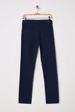 TRENDYOL MAN Lacivert Slim/Dar Paca Basic 5 Cep Esnek Gabardin Pamuklu Pantolon TMNSS25PL00020 - Trendyolmilla фото 11