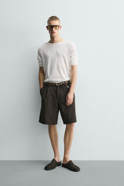 CAMISETA RELAXED FIT ESTRUCTURA CANAL? / Blanco