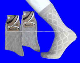 Цена за 10 пар. КАЛИНОВ носки мужские Смоленск лён арт. М-8