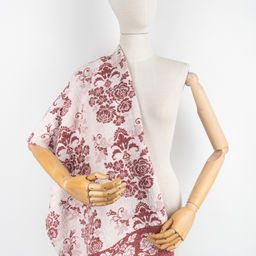 18С195-ШР/у. 80*125 Полотенце "Классика" цв. 93 рис. 99 бордо