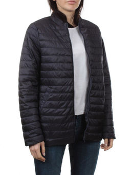 K-622 INK BLUE Куртка демисезонная стеганая женская (70 гр. холлофайбер) - Фабричный китай фото 6