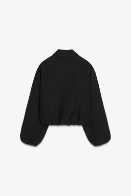 PUFFED BOMBER JACKET WITH ZIP - Zara фото 9