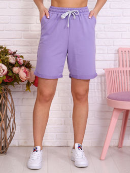 Шорты женские 8-037з (сирень)