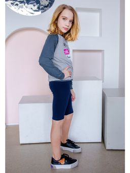 Велосипедки темно-синий 19266663 - Nota bene фото 3