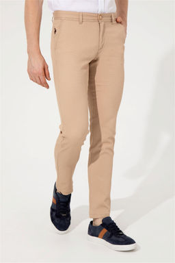 U. S. Polo Assn Мужские брюки песочного цвета из парусины - U.s. polo assn фото 9