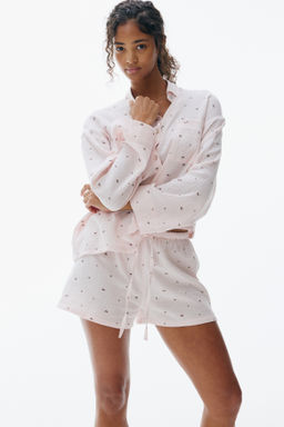 Camisa y pantal?n corto de pijama - H&m фото 17