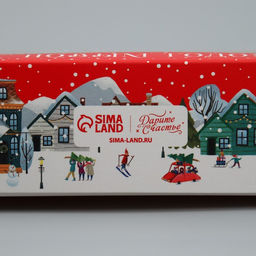 Цена за 5 шт. Коробка складная «С Новым годом!», 20×23×4 см