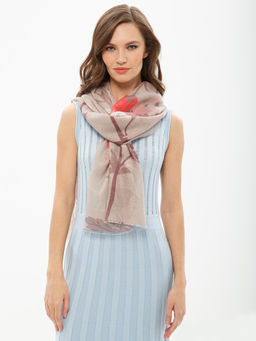 Палантин жен. хл+шелк 90х190 LSI22-110-05