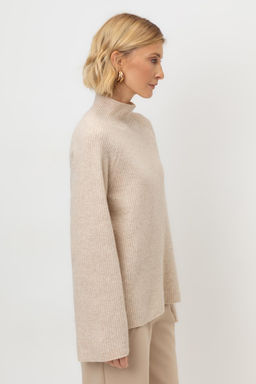 ЕВ 30179/ш/светло-бежевый джемпер жен - Very neat фото 2