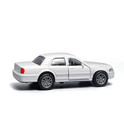 Серебристая инерционная машинка вид С die-cast , 1:32