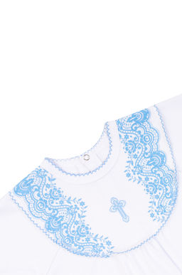 Комплект для крещения белыйголубой - Утенок фото 4