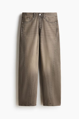 Vaquero recto con costuras giradas Loose Fit - H&m фото 2