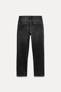ZW COLLECTION RELAXED SLIM FIT MID-RISE JEANS - Zara фото 10