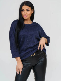 Туника женская, цвет синий