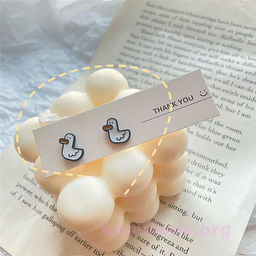 Серьги Funny gooses