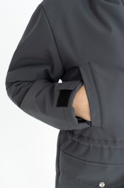 Куртка детская демисезонная графит