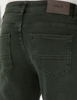 Ye_il Slim Fit Jean Pantolon
