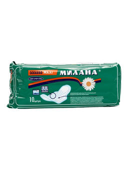 Гигиенические прокладки Милана - «МАКСИ» Софт+Гель
