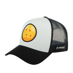 Бейсболка CAPSLAB арт. CL/DBZ3/1/CRI2 Dragon Ball Four Star Ball (белый / черный)