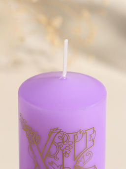 Свеча - цилиндр пасхальная ХВ, 5?10 см, сиреневый